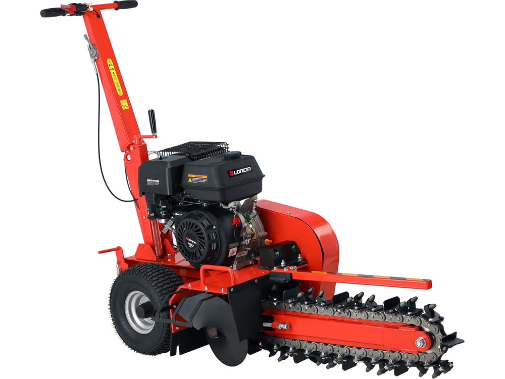 SPALINOWA KOPARKA ŁAŃCUCHOWA GŁĘBOKOŚĆ MAX 60CM 420 cm³ 12.24 KM - wynajem Sprzęt ogrodniczy  KAMBUD Nakło nad Notecią